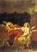 Jacques-Louis David Andromache Mourning Hector oil